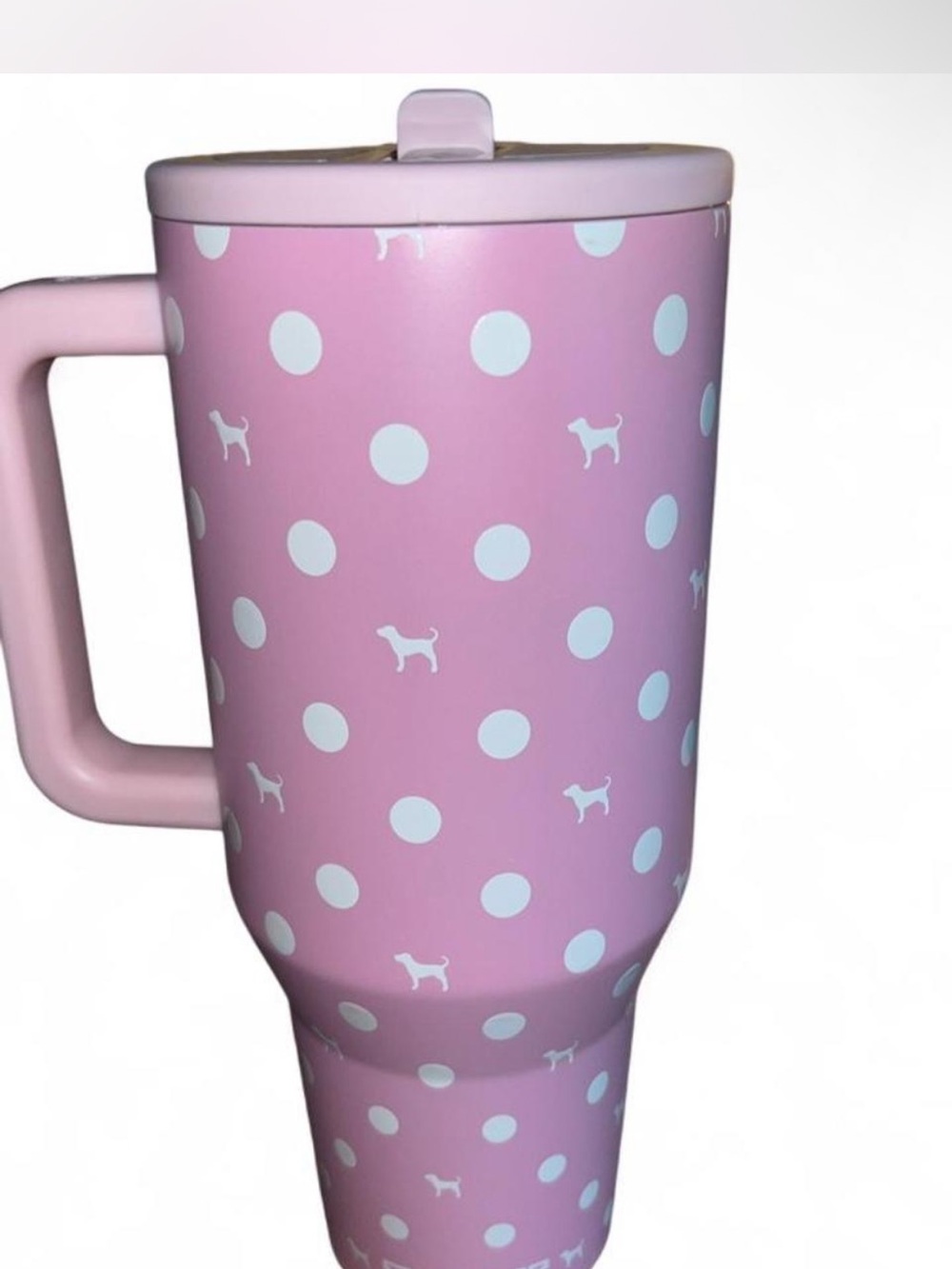 PINK Victoria's Secret Pink Polka Dot hydrojug